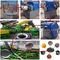 अर्ध ऑटो रबर टायर रीसाइक्लिंग मशीन / रबर टायर तकलीफ आईएसओ प्रमाणन