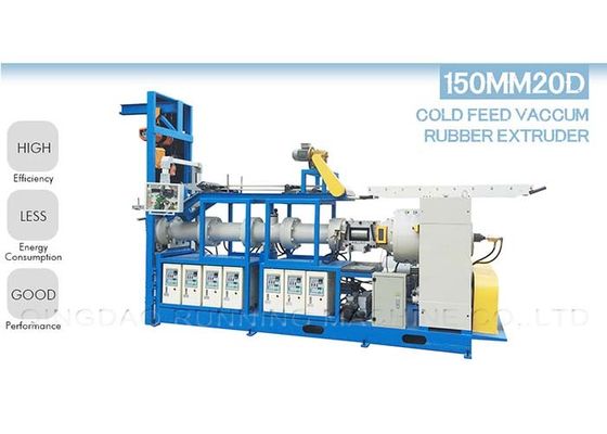 गुणवत्ता  90 mm Cold Feeding Rubber Hose Extruder Extrusion Machine with Temperature Control System फैक्टरी